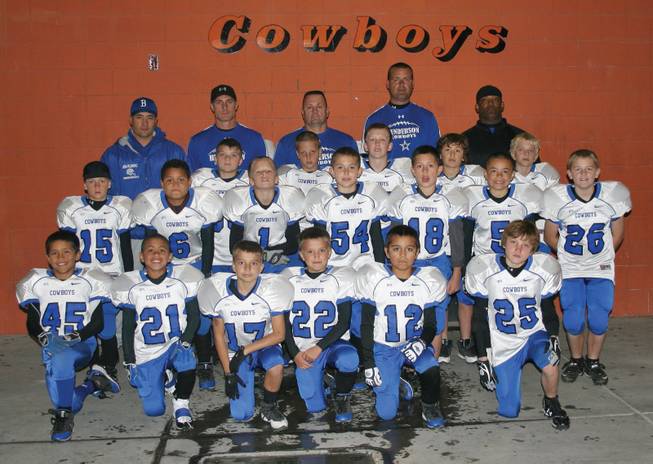 The Henderson Cowboys won the Nevada Youth Sports fall title in the Midgets Division with a 19-0 victory over the North Las Vegas Steelers.
