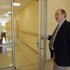 Jeffrey B. Klein, executive director and CEO of Nevada Senior Services, opens the door to the new Adult Day Care Center of Henderson. Located next to Nevada State College, the facility offers adult day care, support groups and education opportunities.