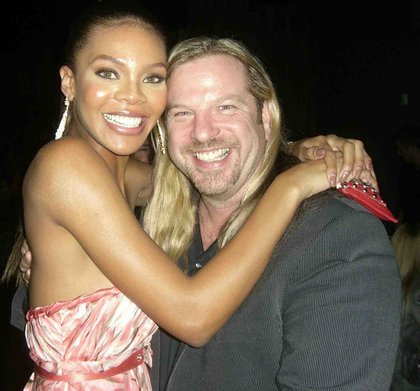 Miss USA Crystle Stewart with Michael Boychuck.
