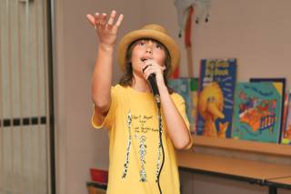 Angelo Moliner, 10, performs 
