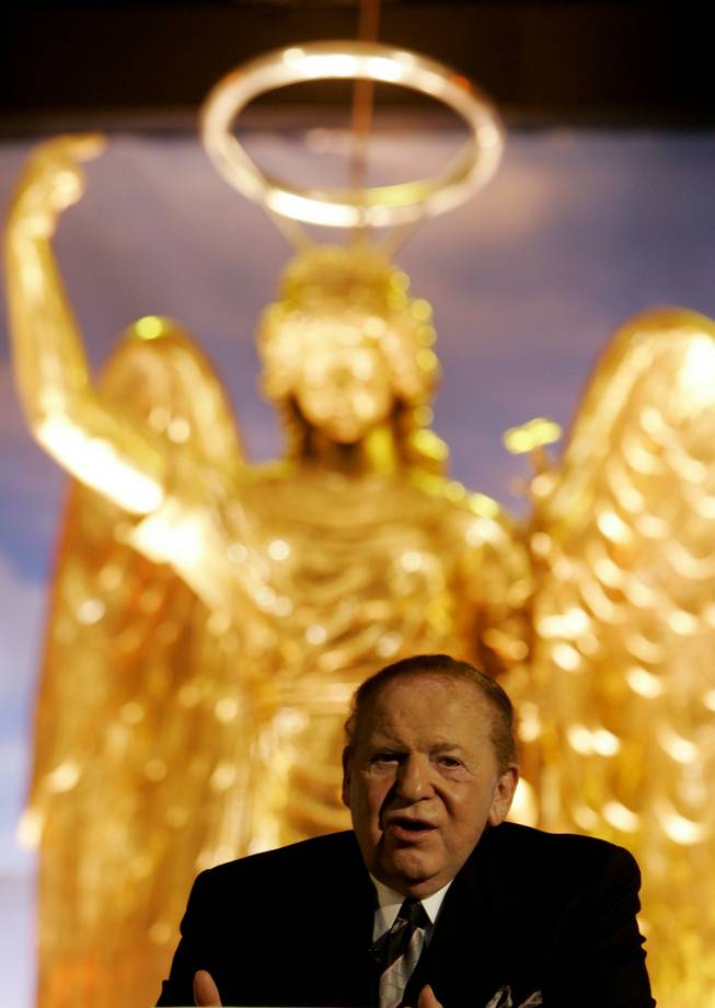 Sheldon Adelson, the son of poor immigrants, rode the success of Las Vegas Sands Corp. almost to the top of Forbes' list of the richest Americans.