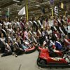 All 52 Miss America contestants visit Pole Position Raceway in Las Vegas Sunday night.