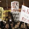 Thousands of students turned out Thursday night at UNLV for a boisterous rally against Gov. Jim Gibbons' proposed budget cuts, which would hit the school particularly hard. Organizers of the rally drew support from a barrage of fliers posted around the campus announcing the event. A town-hall meeting is planned at the school on Monday.