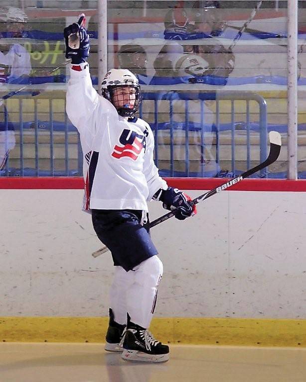 Jason Zucker, a former Bonanza High student, was part of the Team USA under-20 hockey team that won the world championship in December.