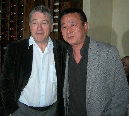 Robert De Niro and chef Nobu Matsuhisa.