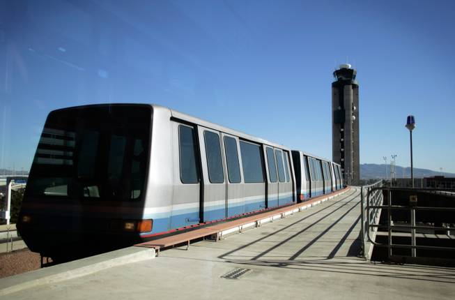 The D concourse trams, including the one pictured, will soon be replaced with new trams. One will go out of service beginning today and a new tram will be ready for use, airport officials expect, by NASCAR weekend.