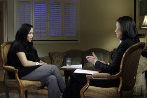 Nadya Suleman talks it out with NBC's Ann Curry.