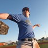Bishop Gorman pitcher Jeff Malm pitches during an intramural practice at Paul Meyer Park on Feb 18. The Gaels opened the season as the No. 1 team in the nation and went on to capture their fourth consecutive state championship.