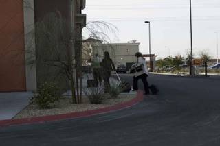 Officials are about to enter Security Savings Bank, which was taken over by the Nevada Financial Institutions Division on Friday. The Federal Deposit Insurance Corp. is the receiver.