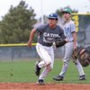 Green Valley High senior baseball player Jordan Van Hoosier chases down a grounder at practice. Van Hoosier was recently named a Preseason All-American by Louisville Slugger. 