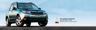 Subaru Forester wins Motor Trend award