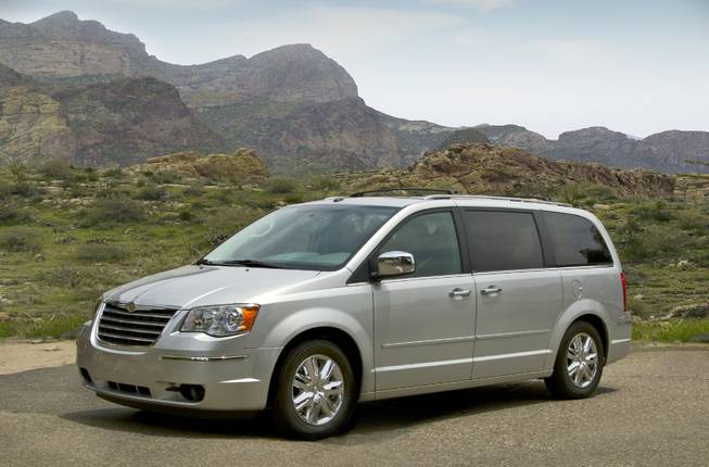 This photo released by Chrysler shows the 2009 Town & Country van.