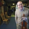 Oscar Carrescia opened his shop, Carrescia's Violin House on Vegas Valley Drive, in 1977. He trains 