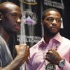Antonio Tarver, left, and IBF light heavyweight champion Chad Dawson will fight May 9 at The Joint at the Hard Rock Hotel, a $60 million facility that is part of the resort's recent $750 million expansion. Dawson beat Tarver by unanimous decision in October, and although Tarver agrees that he lost the fight, he took exception to the judges' scoring.