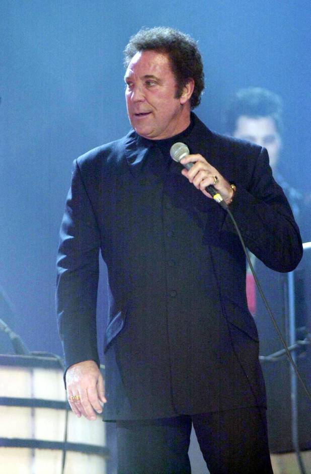 Veteran Welsh singer Tom Jones performs at the Brit Awards ...