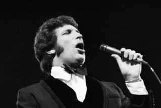 Singer Tom Jones performs at a capacity crowd at Madison Square Garden in New York on June 12, 1970. 