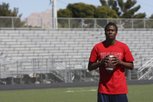 Valley High wide receiver Garic Wharton averaged 13.85 yards per reception in 2008. He is being recruited to major college football programs because of his championship-caliber speed.