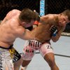 Tyson Griffin, right, proved he could fight against UFC's elite in this April 1 bout against Sean Sherk in Nashville. The lightweight proved he could endure pain as well. On Saturday, he takes on Hermes Franca at UFC 103 in Dallas.