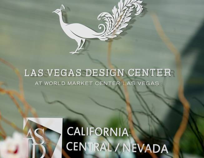 Open to the public: The logo of the recently opened Las Vegas Design Center is shown at World Market Center Las Vegas.