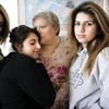 Anoush Sarkisian, center, is back home in Las Vegas with her daughters, from left, Emma, 22; Patrici