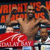 Middleweight boxer Paul Williams poses on the scale during an official weigh-in at the Mandalay Bay Resort in Las Vegas, Nevada, April 10 2009. Williams will face Winky Wright at the Mandalay Bay Events Center Saturday, April 11.