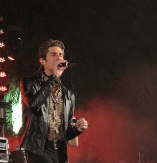 Perry Farrell at his 50th birthday party, Perrypalooza, at the Mirage.