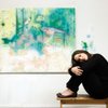 Artist Elizabeth Blau, a Las Vegas native, works in the Commerce Street Studios. Below are some of t