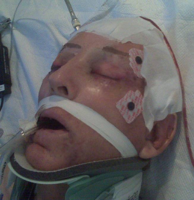 Police are asking for help in identifying this man, who was in critical condition when the picture was taken this past weekend. 