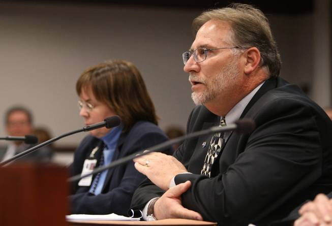 State human services director Mike Willden talks during a 2009 meeting.