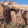 A seven-member crew aboard a HH-60G Pavehawk helicopter from Nellis Air Force Base airlifted an inju