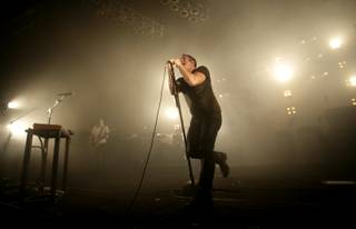 Nine Inch Nails performs at the Pearl at the Palms Monday night followed by a set from Janes Addiction.