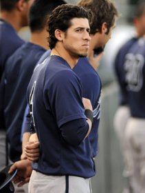 Sean Kazmar's Cashman Field debut
