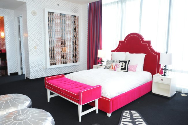 The Palms recently unveiled its latest theme room: a 2,350-square foot Barbie suite. 
The suite comes as Barbie marks her 50th anniversary this year, and was developed in conjunction with the iconic doll's manufacturer, Mattel.