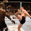 Mirko "Cro Cop" Filipovic attempts to kick Cheick Kongo during their match at UFC 75. The Croatian heavyweight is now back in the UFC and will take on Mostapha Al Turk at UFC 99 this Saturday in Germany.