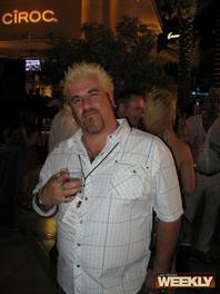 The Guy Fieri look-a-like from last year's CineVegas closing party.
