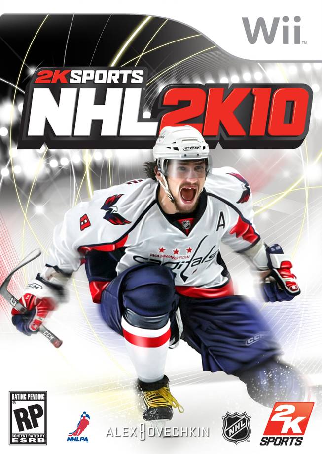 The cover of NHL 2K10