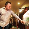 Thomas Kinkade says his painting "Viva Las Vegas" isn't meant to accurately depict the Strip. "I removed some of the more flamboyant new structures," he says. Thomas Kinkade says his painting "Viva Las Vegas" isn't meant to accurately depict the Strip. "I removed some of the more flamboyant new structures," he says.