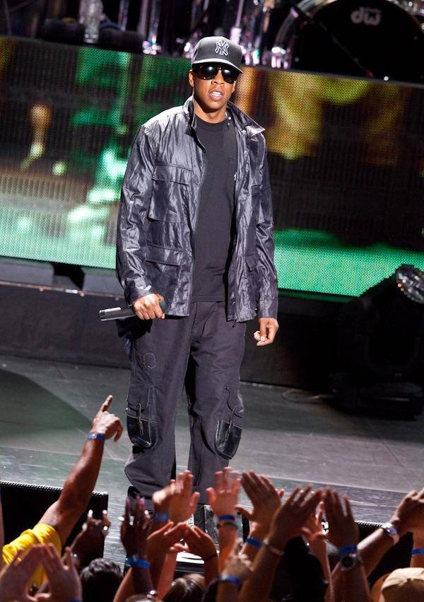 Jay-Z was in concert with Ciara at The Pearl in the Palms on July 3-4.