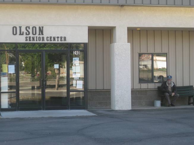 Nelson Senior Center, and -- conveniently -- an actual senior.