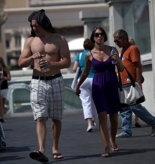 Heat on the Las Vegas Strip