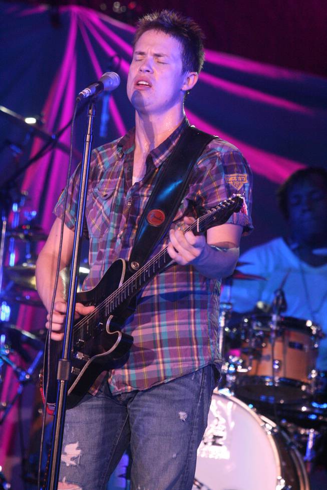 Jonny Lang played Saturday,  July 25, 2009, at Star of the Desert Arena in Primm.