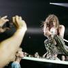 Steven Tyler of Aerosmith plays at the MGM Grand Garden Arena in Las
Vegas Saturday, July 25, 2009.