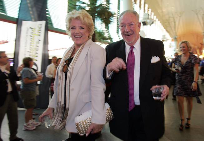 Las Vegas Mayor Oscar Goodman and his wife, Carolyn.