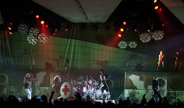 Motley Crue performs at Crue Fest 2 at The Joint ...