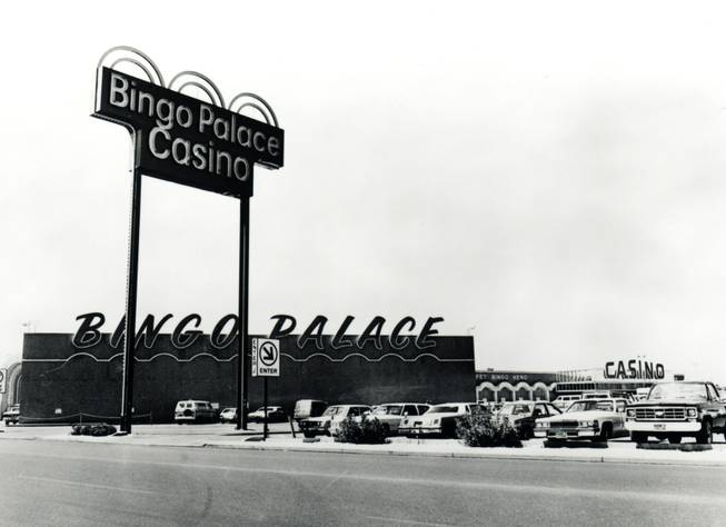 The Bingo Palace, which Frank Fertitta Jr. would eventually rename Palace Station. 