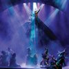 
The cast of "Wicked" performs at Orpheum Theatre in San Francisco. The musical is an origin story revealing how Dorothy came to have tin, straw and cowardly friends.