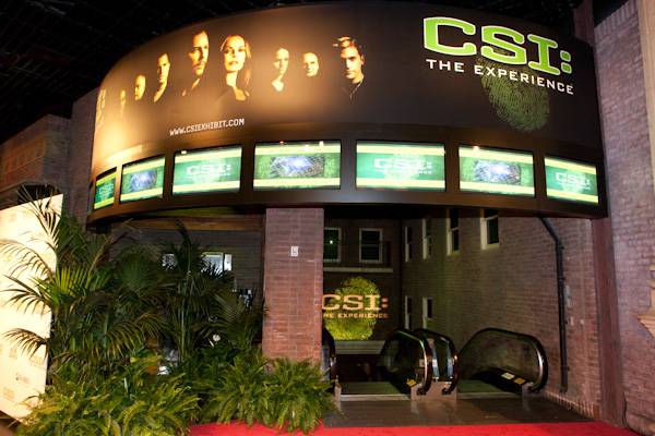 CSI: The Experince Attraction Atmosphere pictured at the Grand Opening of CSI : The Experience at The MGM GRand Resort in Las Vegas, Nevada  on September 12, 2009.  RD/ Kabik/ Retna Digital