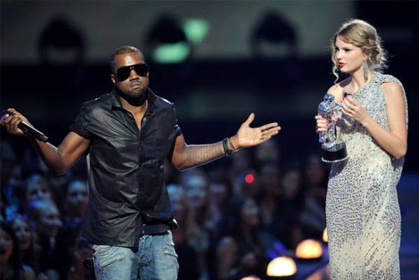 Kanye West-Taylor Swift-2009 MTV Video Music Awards