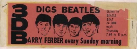Radio ad featuring Beatles 