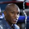 Floyd Mayweather Jr. questions from the media inside the MGM Grand Garden Arena Tuesday. Mayweather Jr. is facing Juan Manuel Marquez Saturday, Sept. 19.